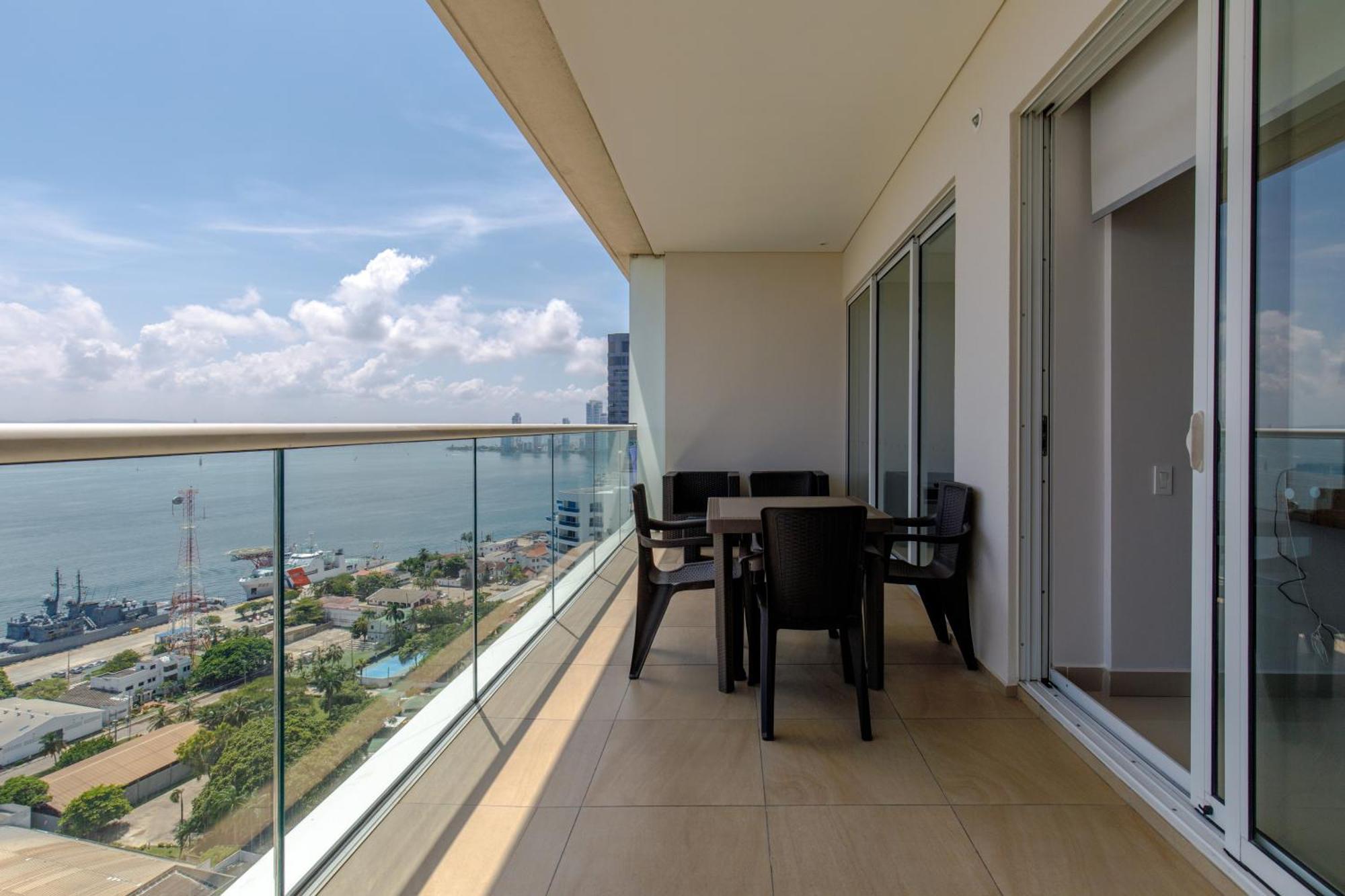 Apartment En Edificio H2 Bocagrande Cerca Al Mar